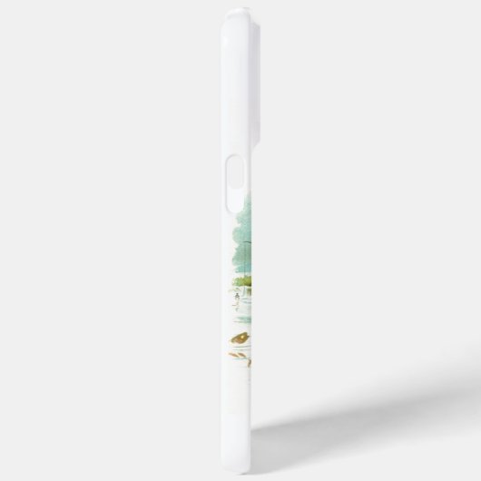 HERR PELICAN FISCHERMONOGRAM, weiß Case-Mate iPhone Hülle (Rückseite / Rechts)