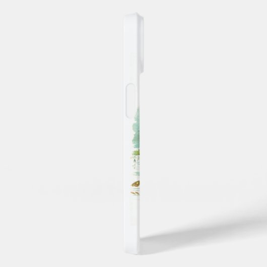 HERR PELICAN FISCHERMONOGRAM, weiß Case-Mate iPhone Hülle (Rückseite / Rechts)