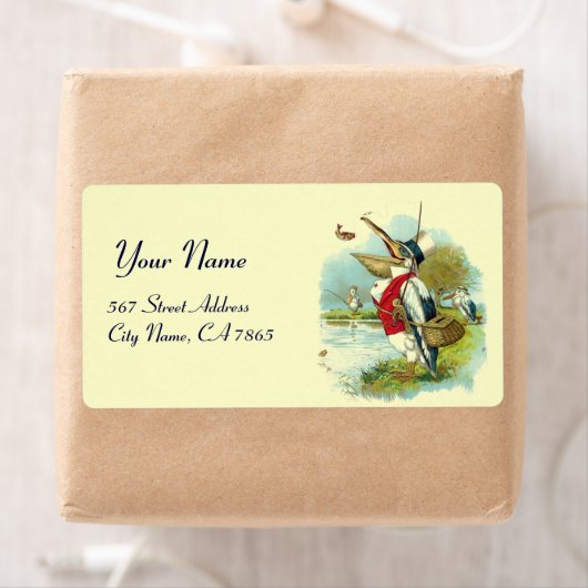 HERR PELICAN FISHING, Creme (Insitu)