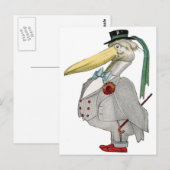 HERR PELICAN POSTKARTE (Vorne/Hinten)