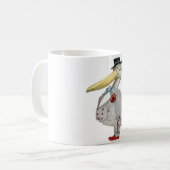 HERR PELIKAN KAFFEETASSE (Vorderseite Links)