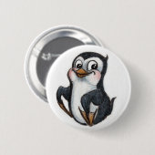 Herr Penguin! Button (Vorne & Hinten)