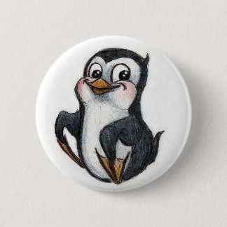 Herr Penguin! Button