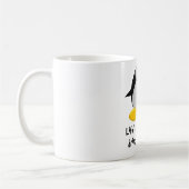 Herr Penguin mag Kaffee Kaffeetasse (Links)