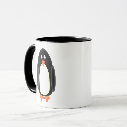 Herr Penguin Tasse (Vorderseite Links)