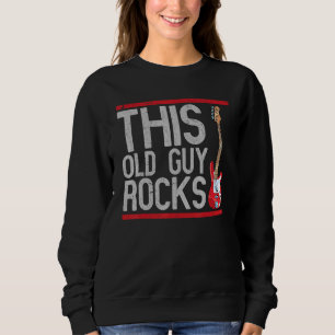 Herr pensionierter Bassist Dieser alte Kerl rockt Sweatshirt
