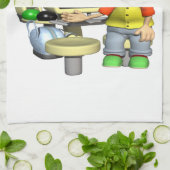 Herr Perfect Küchentuch (Gefaltet)