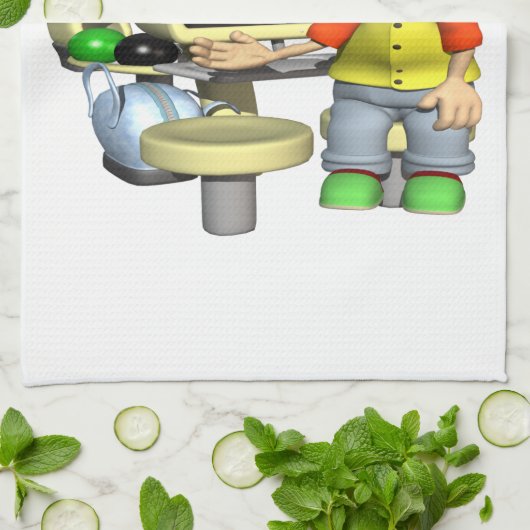 Herr Perfect Küchentuch (Gefaltet)