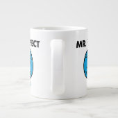 Herr Perfect| ruhig Jumbo-Tasse (Rückseite)