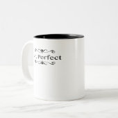 Herr Perfect Zweifarbige Tasse (Vorderseite Links)