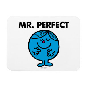 Herr Perfekt Still zufrieden Magnet