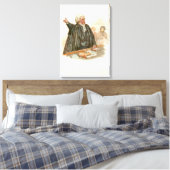Herr Perker von Pickwick Papers Leinwanddruck (Insitu (Schlafzimmer))