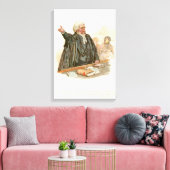 Herr Perker von Pickwick Papers Leinwanddruck (Insitu (Wohnzimmer))