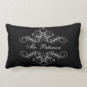 Herr Personalized His u. ihr Boudoir-Bett-Kissen Lendenkissen
