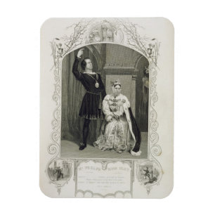 Herr Phelps als Hamlet und Fräulein Glyn als Magnet