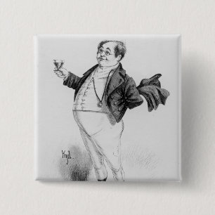 Herr Pickwick Button