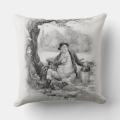 Herr Pickwick, von 'Charles Dickens: Ein Klatsch Kissen (Rückseite)