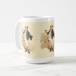 Herr Pickwick von Kyd, Dickens' The Pickwick Paper Kaffeetasse
