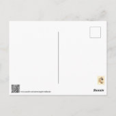 Herr Pickwick von Kyd, Dickens' The Pickwick Paper Postkarte (Rückseite)