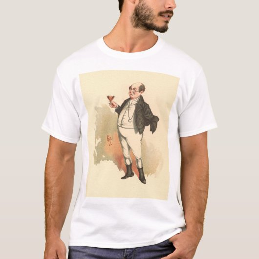 Herr Pickwick von Kyd, Dickens' The Pickwick Paper T-Shirt (Vorderseite)