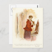 Herr Pickwick von Pickwick Papers Postkarte (Vorne/Hinten)