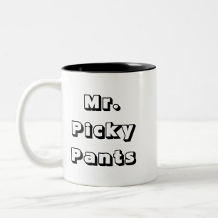 Herr Picky Pants Zweifarbige Tasse