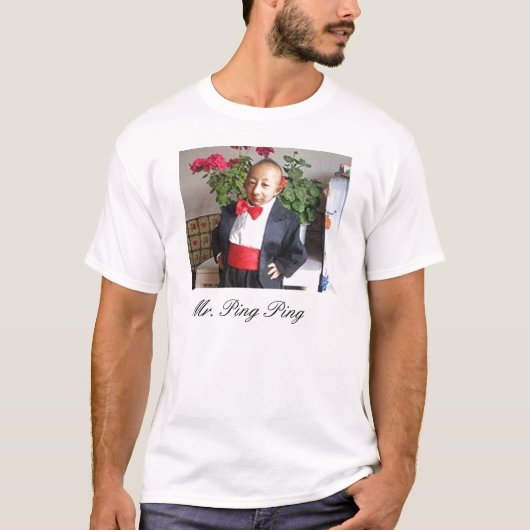 Herr Ping Ping T-Shirt (Vorderseite)