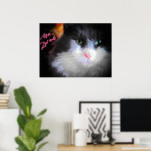 Herr Pink von Djoneill Poster (Heimbüro)