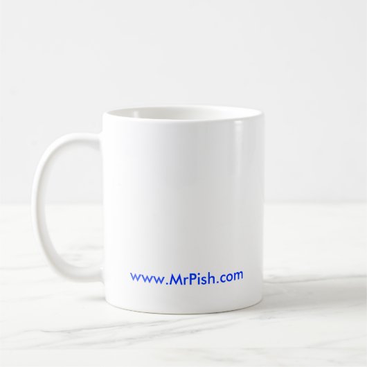 Herr Pish Approved Mug Kaffeetasse (Links)