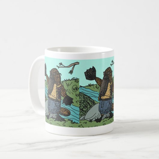 Herr Platypus Mug Kaffeetasse (Vorderseite Links)