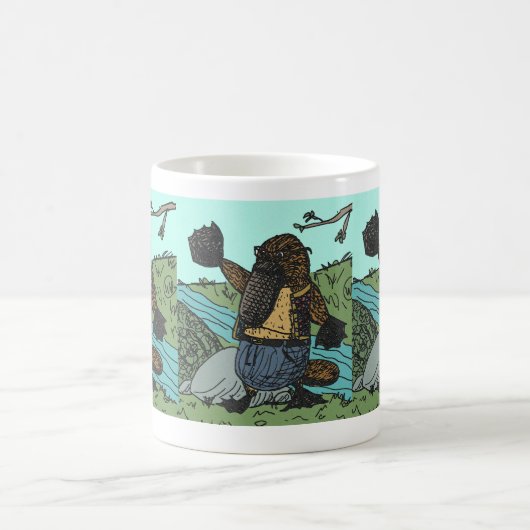 Herr Platypus Mug Kaffeetasse (Mittel)