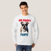 Herr Poopy Pants T-Shirt (Vorne ganz)