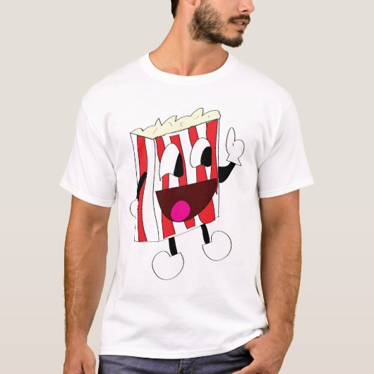 Herr Popcorn T-Shirt (Vorderseite)