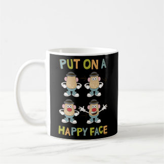 Herr Potato Head auf ein glückliches Gesicht Kaffeetasse