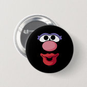 Herr Potato Head Halloween Frau Potato Head Big Fa Button (Vorne & Hinten)