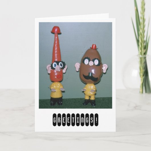 Herr Potato Leiter Karte (Vorderseite)