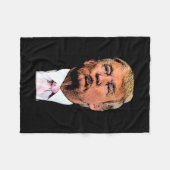 Herr Präsident Fleecedecke (Vorderseite (Horizontal))