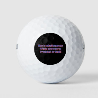 Herr Präsident Golfball