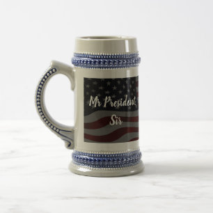 Herr Präsident, Herr Kaffeebecher Bierglas