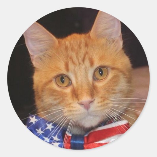 Herr Präsident, Lieben Stickers! Runder Aufkleber (Vorderseite)