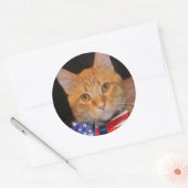 Herr Präsident, Lieben Stickers! Runder Aufkleber (Umschlag)