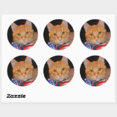 Herr Präsident, Lieben Stickers! Runder Aufkleber (Blatt)