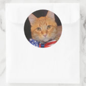 Herr Präsident, Lieben Stickers! Runder Aufkleber (Tasche)