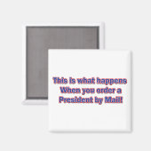 Herr Präsident Magnet (Vorderseite/Rückseite)