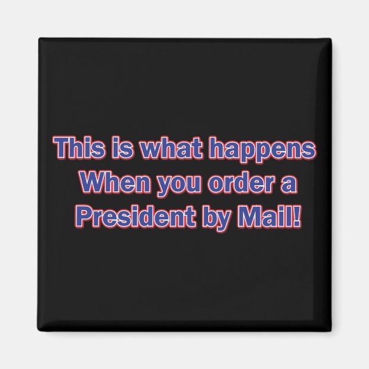 Herr Präsident Magnet (Vorne)