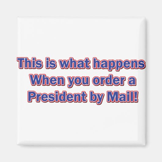 Herr Präsident Magnet (Vorne)