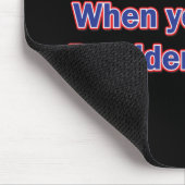Herr Präsident Mousepad (Ecke)