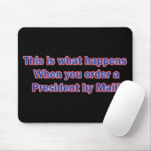 Herr Präsident Mousepad (Mit Mouse)