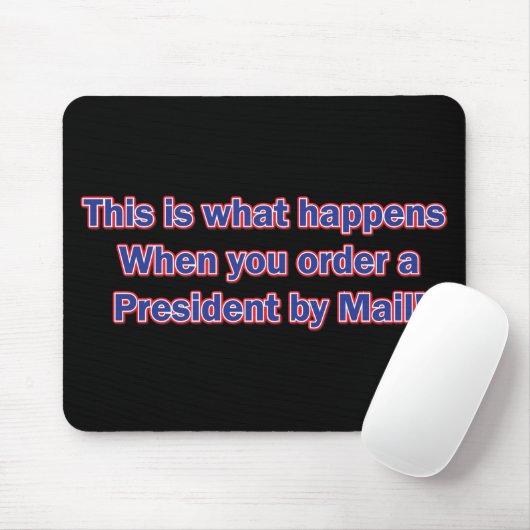 Herr Präsident Mousepad (Mit Mouse)