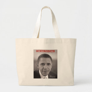 Herr Präsident Obama Jumbo Stoffbeutel